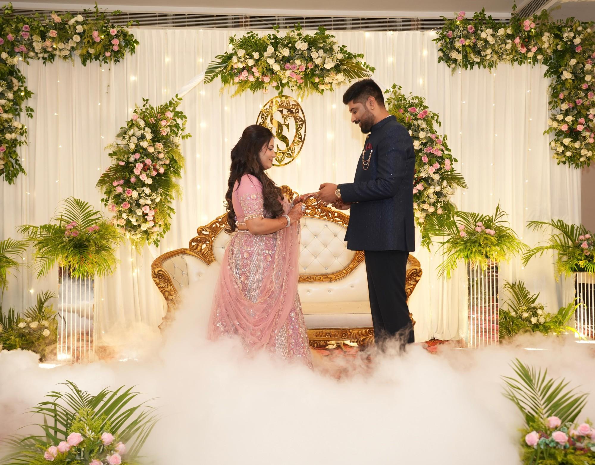 Wedding — ceremony setting