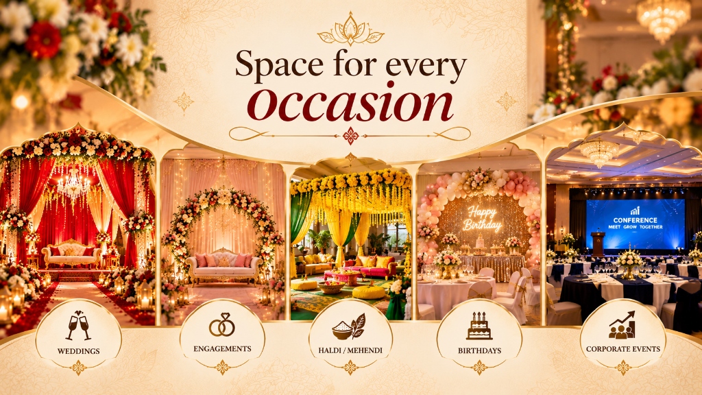 Space for every occasion illustration